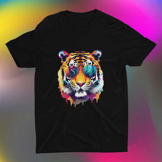 mockup of a t-shirt lying