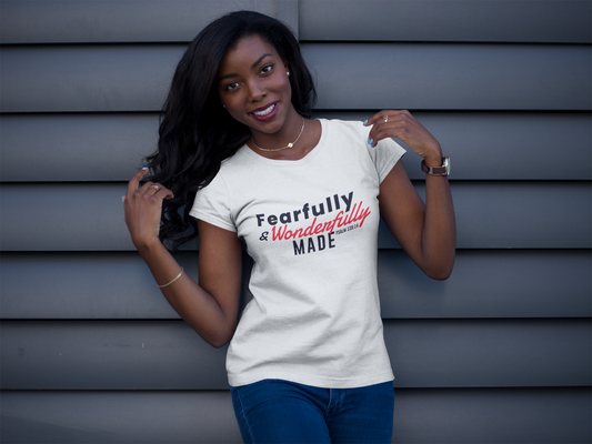 Women White Short Sleeve Christian T-Shirt